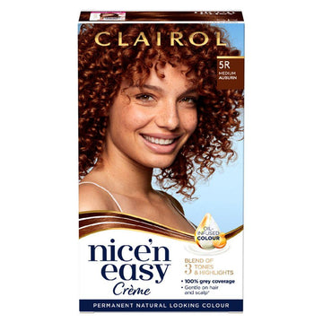 Nice N Easy Permanent Hair Dye 5R Medium Auburn 177Ml